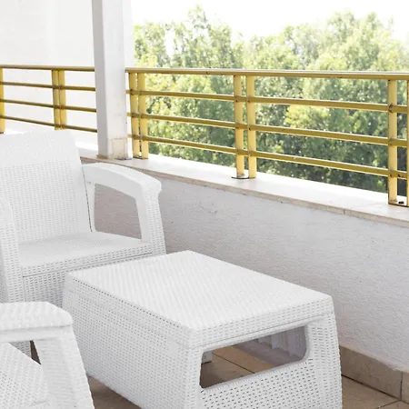 Aqua Luxury With Balcony And Sea View Apartamento Durrës